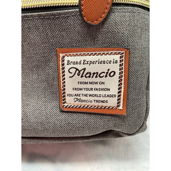 Mancio Slim Laptop Backpack Gray Adult Unisex - Picture 3 of 15